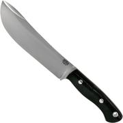 Bark River Kalahari Camp Knife 2 CPM 3V Black Canvas Micarta outdoor knife