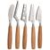 Bild für Boska Amigo Cheese Knife Set Small 306940 Buchenholz, 5-teiliges Käsemesser Set