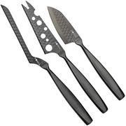 Boska Monaco+ 307089 Black Cheese Knife set 