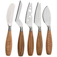 Afbeelding voor Boska Oslo+ Cheese Knife Set Small 320375 eikenhout, 5-delige kaasmessenset