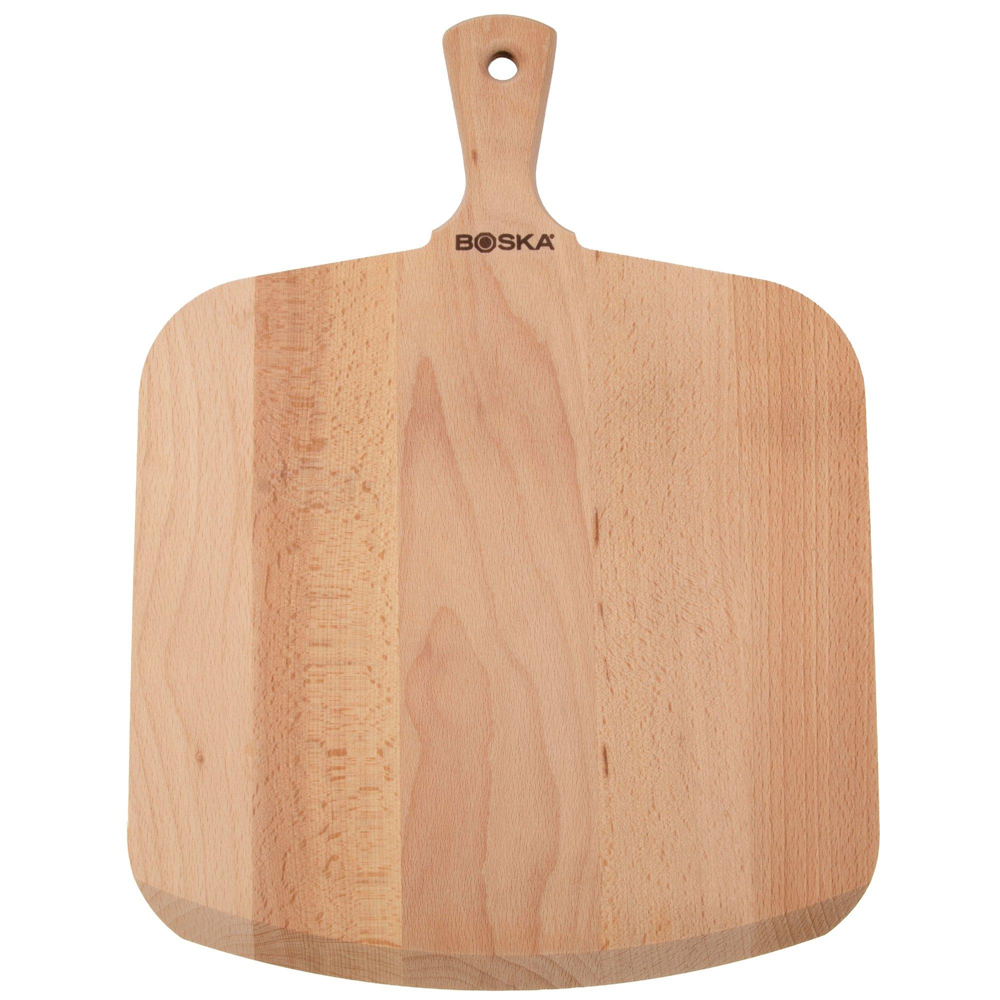Boska Amigo Pizzabrett 320517, 30x30 cm Buchenholz