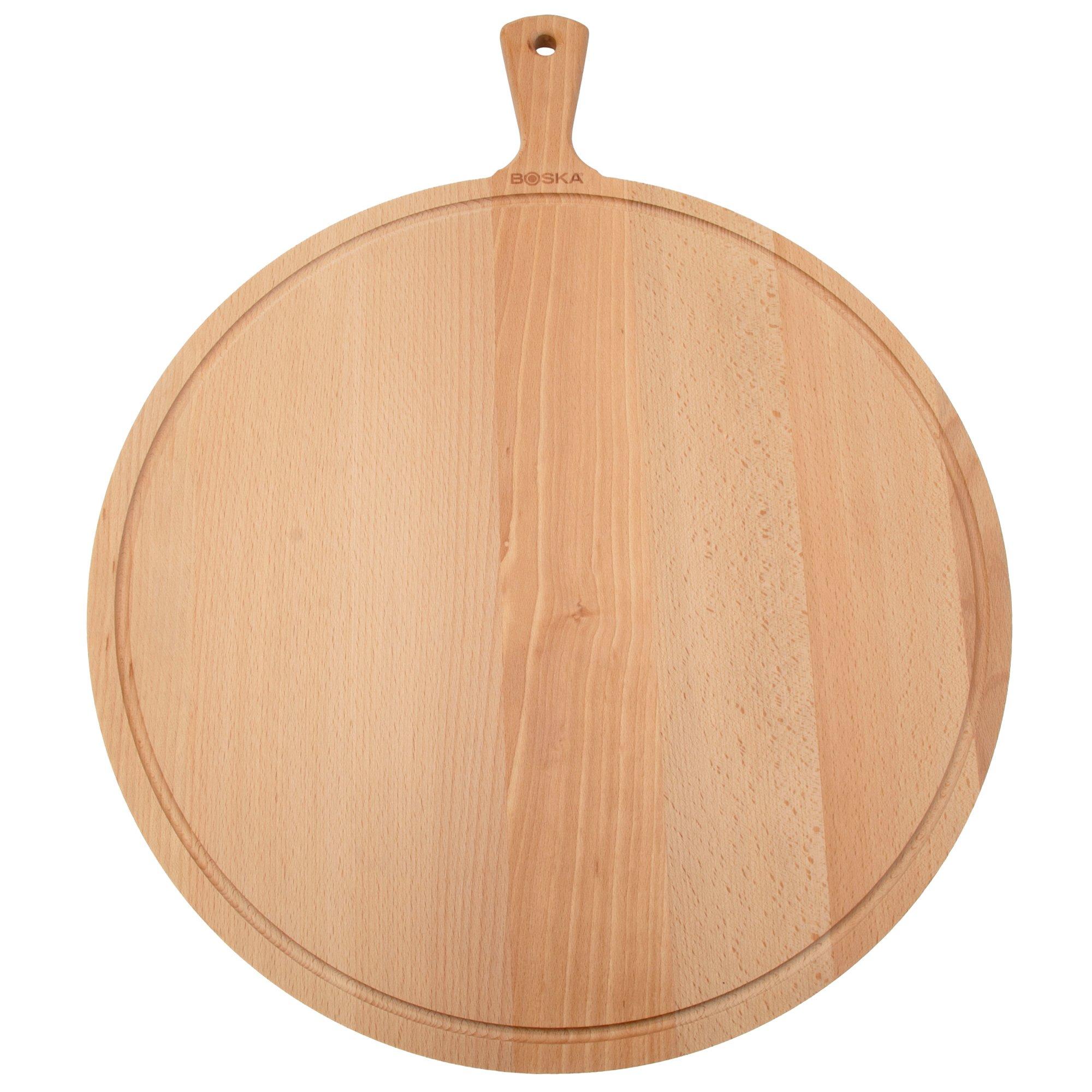 Boska Amigo round serving board 358123, 50 cm beech wood