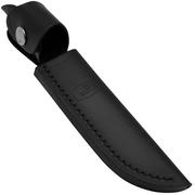 Buck 105 Genuine Leather Sheath 0105-05-BK, Black, funda de cuero