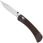 Image for Buck 110 Folding Hunter Crossbar Lock 0110BRS18 Satin MagnaCut, Aluminium, Macassar Ebony, pocket knife