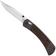Image for Buck 110 Folding Hunter Crossbar Lock 0110BRS18 Satin MagnaCut, Aluminium, Macassar Ebony, pocket knife