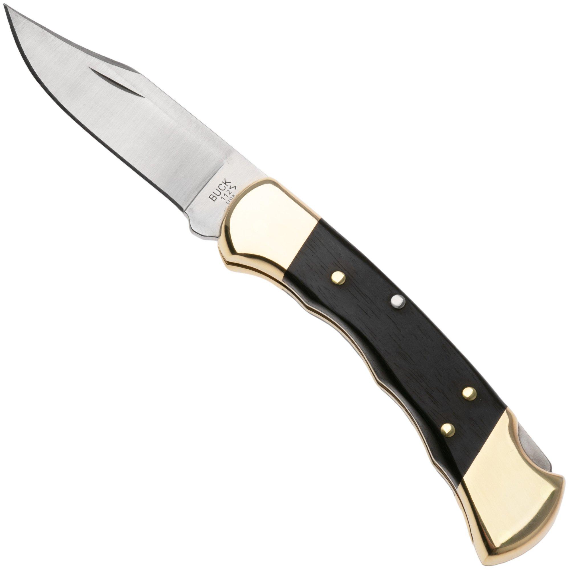 Buck 112 Ranger avec empreinte pour les doigts 112BRSFG couteau de poche