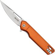 Buck Infusion Drop Point 0239ORS Orange Aluminium navaja