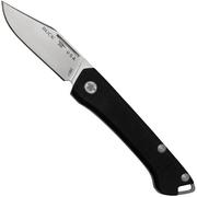 Buck Saunter 0250BKS1, Clip Point, Black Micarta, couteau de poche