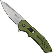 Buck Hexam Assist 0262ODS, O.D. Green, coltello da tasca