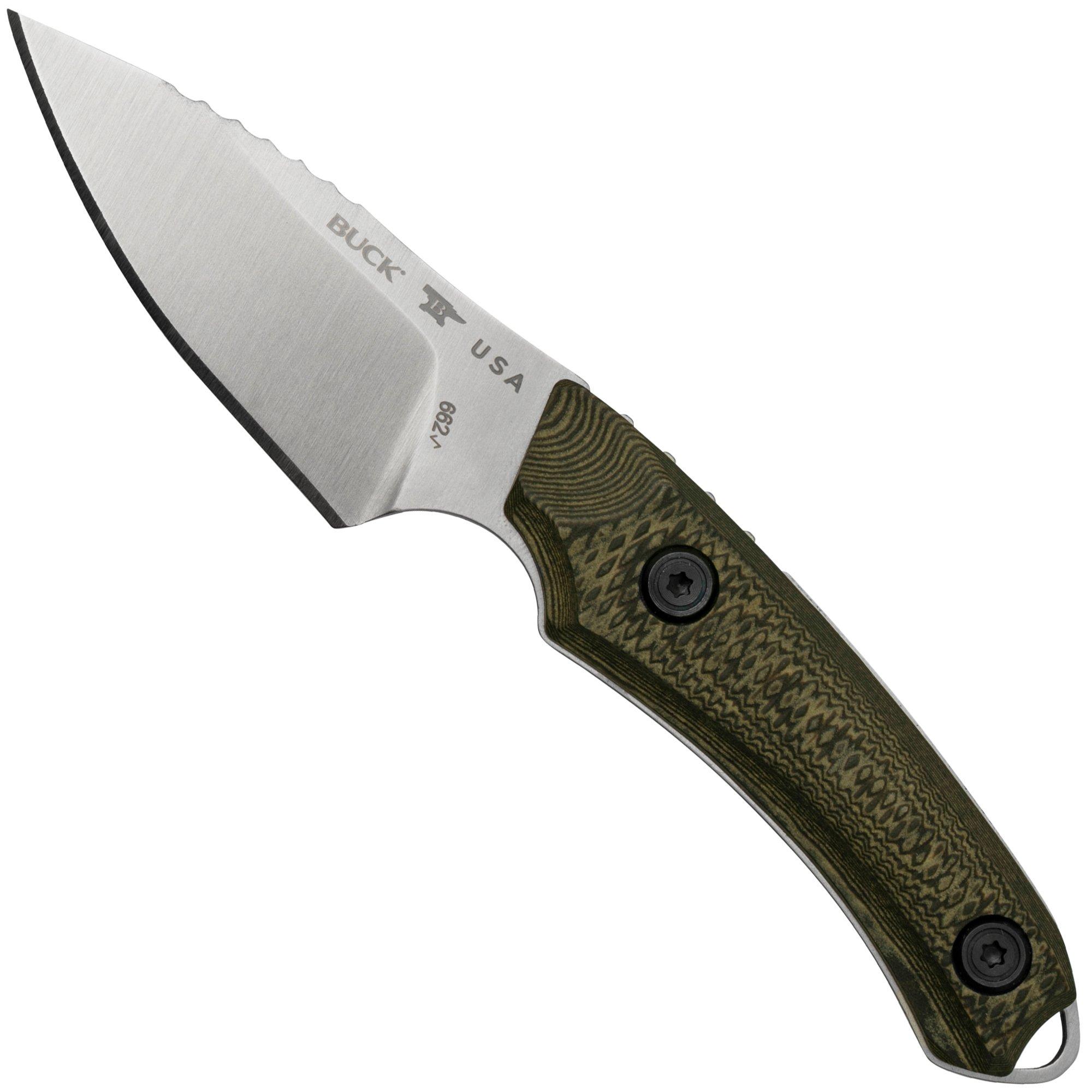 Nóż z głownią stałą Buck Alpha Scout Pro 0662BRS Richlite