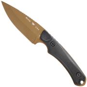Image for Buck 664 Alpha Hunter Backcountry 0664BKS Bronze Cerakote 420HC, Black VeraFlex Rubber & GFN, fixed knife