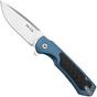 Obraz dla Nóż składany Buck Stinger 0714BLS Satin D2, Blue Aluminium Carbon Inlay