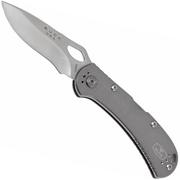 Buck 722 Spitfire 0722GYS1-B plain edge, grigio