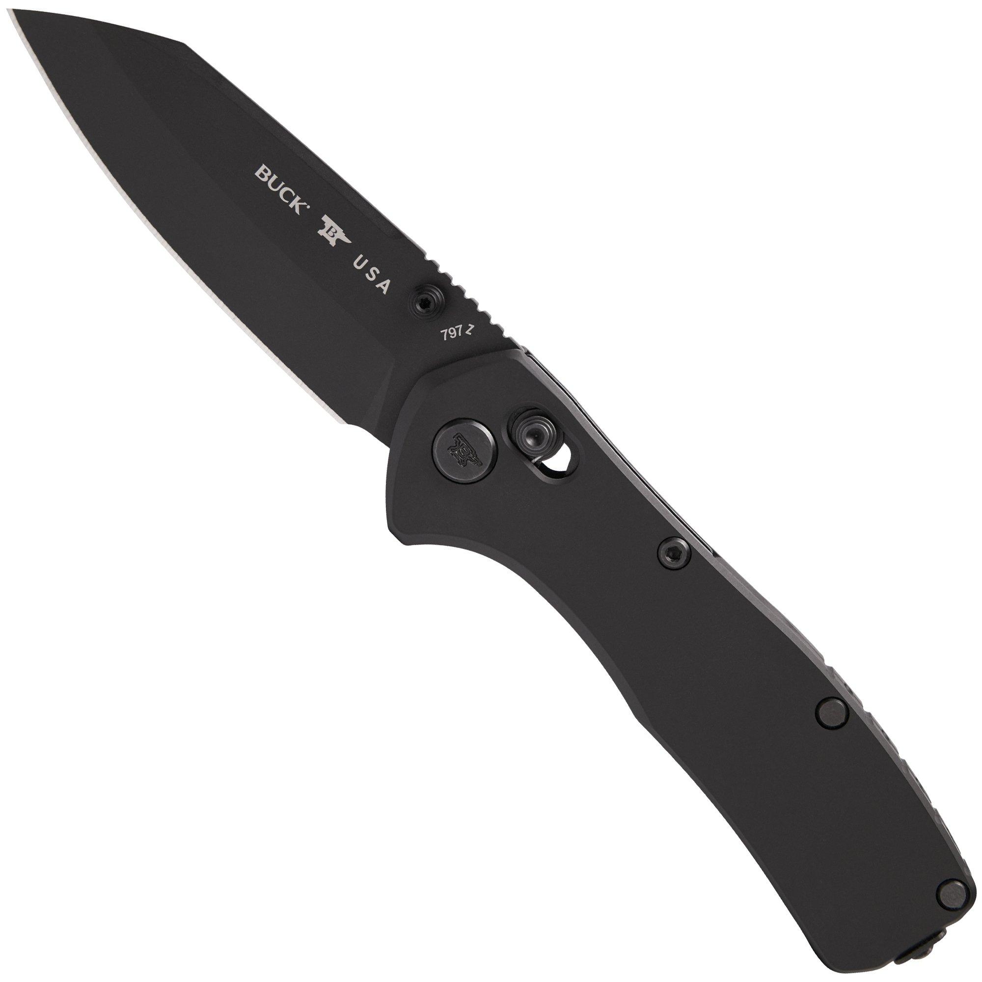 Buck 797 Range Elite Ops 0797BKS Black Cerakote MagnaCut, Black Aluminium, pocket knife