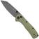 Image for Buck 797 Range Pro Ops 0797GRS1 Gray Cerakote 154CM, Green FRN, pocket knife