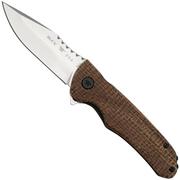 Buck Sprint Pro 0841BRS1 Burlap Micarta, couteau de poche