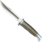 Buck Woodsman Pro Green Micarta 102GRS1 cuchillo fijo de caza