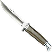 Buck Woodsman Pro Green Micarta 102GRS1 couteau de chasse fixe