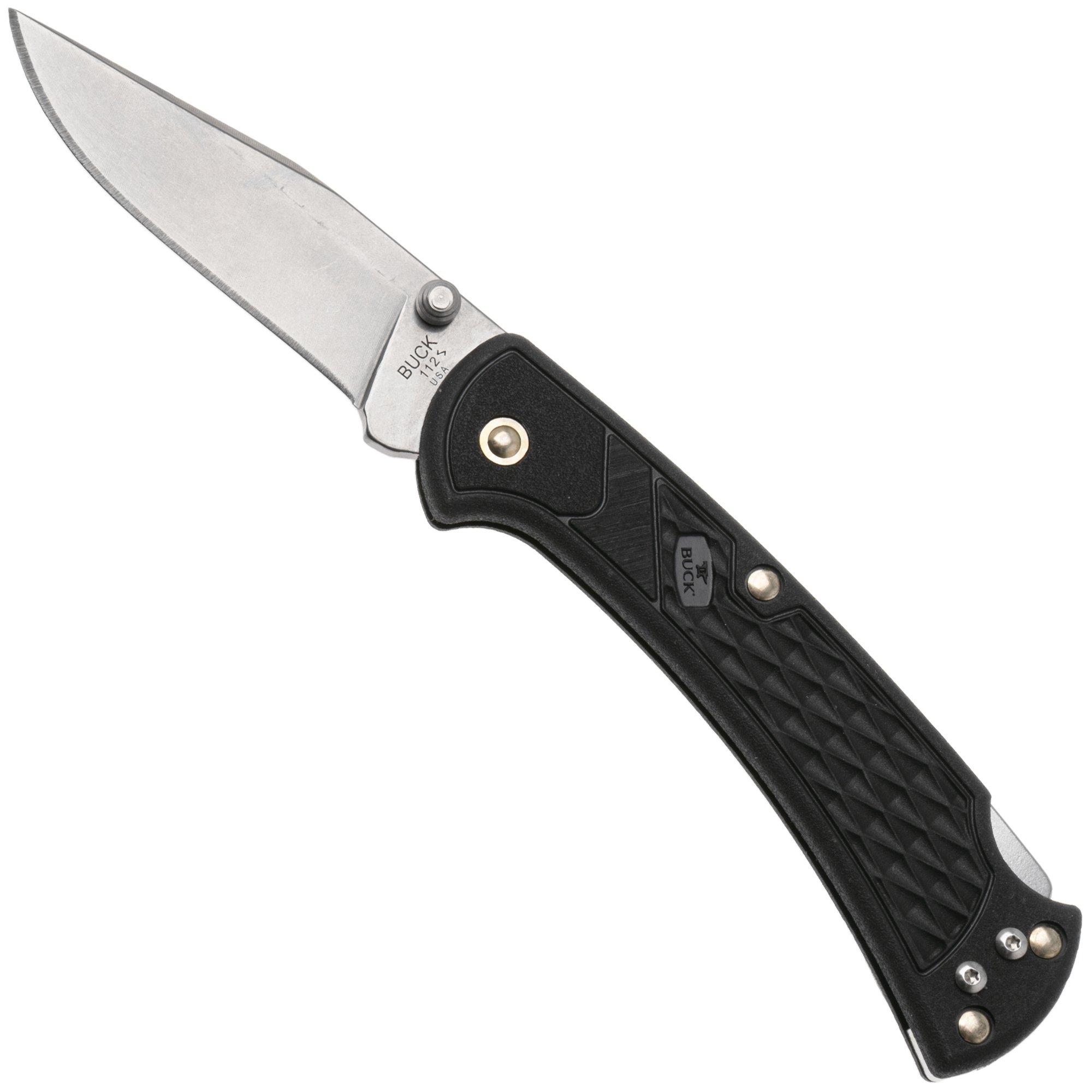 Nóż składany Buck 112 Ranger Slim Knife Select Black 0112BKS1