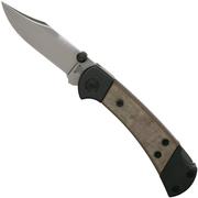 Nóż składany Buck 112 Ranger Sport Pro Green Micarta 112GRS5