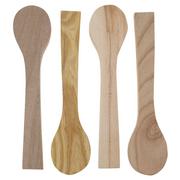 BeaverCraft BB2 Spoon Carving Blanks basswood, cherry, mulberry, walnut