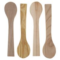 Image for BeaverCraft BB2 Spoon Carving Blanks basswood, cherry, mulberry, walnut