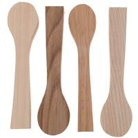 Image for BeaverCraft BB3 Spoon Carving Blanks walnut, elm, maple, alder