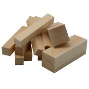 BeaverCraft Wood Carving Blocks BW10, Juego de bloques de madera de 10 piezas para tallar madera