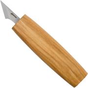 BeaverCraft Small Knife for Geometric Woodcarving C11s, couteau pour sculptures géométriques sur bois