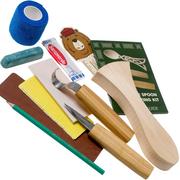 BeaverCraft Love Spoon Carving Hobby Kit DIY04 conjunto para talhar madeira