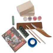 Beavercraft DIY06 Santa Carving Kit, juegos de cuchillos de tallar