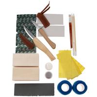 Obraz dla Zestaw do rzeźbienia BeaverCraft DIY09 Family Fun Wood Carving Kit, drewno