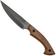 Image for Beavercraft HGK6 Black 1066, Walnut, fixed knife