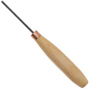 BeaverCraft Compact Straight V-Profile Chisel K12-02 Sweep 12, 2 mm