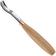 Image for BeaverCraft Compact Short Bent Gouge K8a-14 Sweep 8, 14 mm, gouge