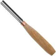 BeaverCraft Compact Straight Rounded Chisel K9-10 Sweep 9, 10 mm, gubia