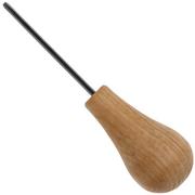 BeaverCraft Palm Chisel P12-02 Straight V Tool Sweep No. 12, 2 mm, hand gouge