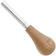 Image for BeaverCraft Palm Chisel P5-12 Straight Rounded Sweep No. 5, 12 mm, hand gouge
