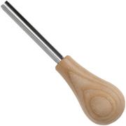 BeaverCraft Palm Chisel P8-08 Straight Rounded Sweep No. 8, 8 mm, hand gouge