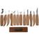 Image pour BeaverCraft S10 Wood Carving Set of 12 Knives in Tool Roll, set de gravure sur bois