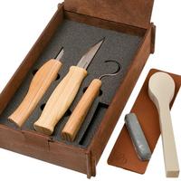Image pour BeaverCraft Spoon Carving Tool Set S13BOX, set à sculpter le bois avec emballage cadeau