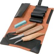 BeaverCraft Extended Spoon Carving Set S13x, conjunto para talhar madeira