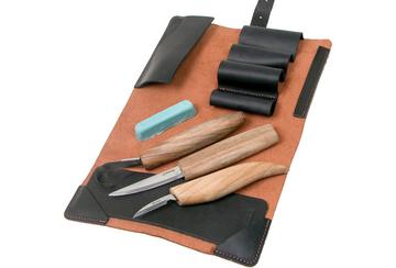 BeaverCraft Extended Spoon Carving Set S13x, wood carving set