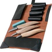 BeaverCraft Starter Chip and Whittle Knife Set S15x, Limited Edition wood carving set