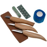 Bild für BeaverCraft S15 Starter Chip and Whittle Knife Set, Holzschnitzmesser, 3 Schnitzmesser