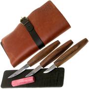 BeaverCraft Premium Whittling Sloyd Knives Set S19X wood carving set