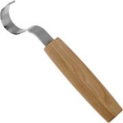 BeaverCraft Spoon Carving Knife 30 mm SK2S, cuchillo vaciador para diestros con funda