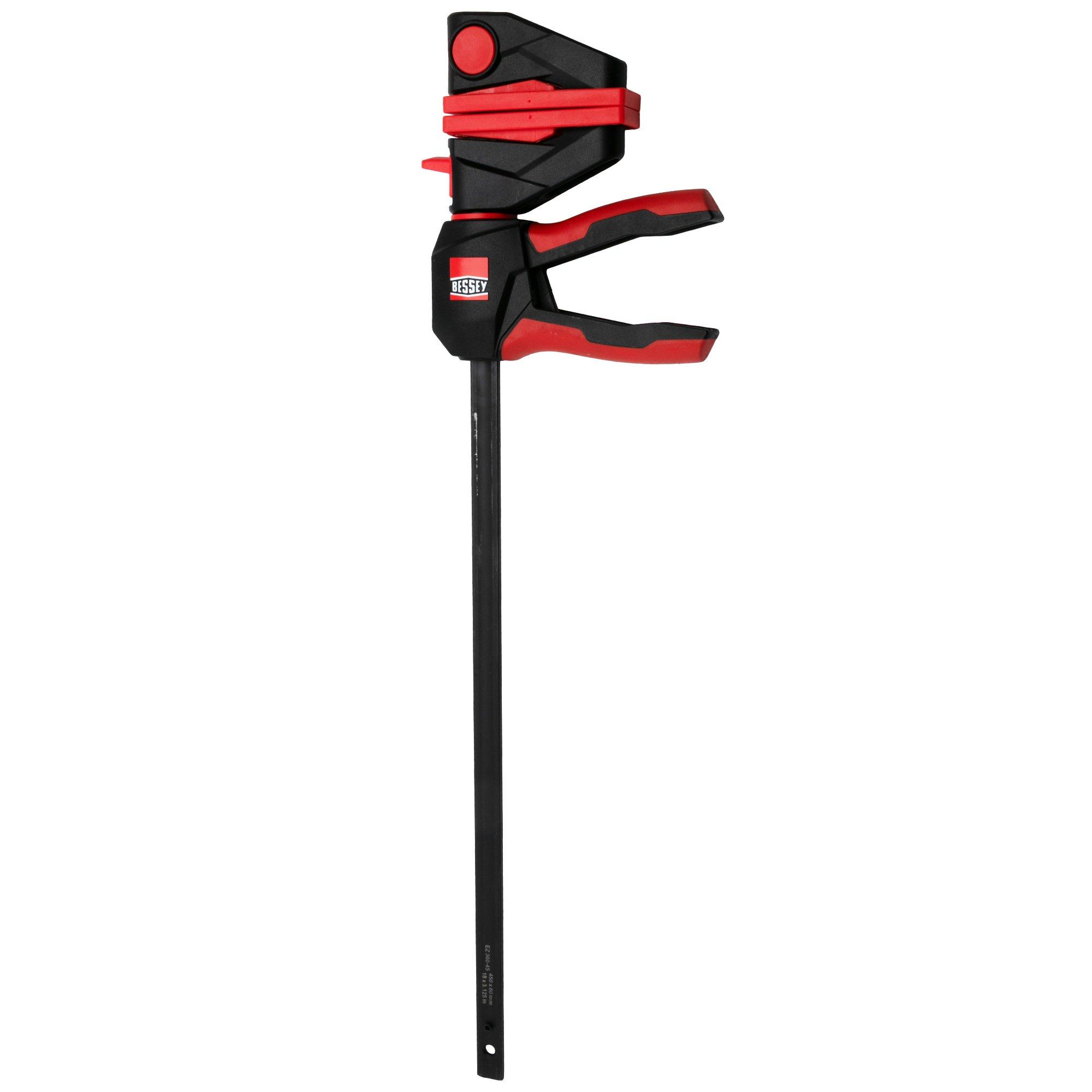 Bessey EZ36045, 360 Grad Griff, Einhandzwinge, 450/80 mm