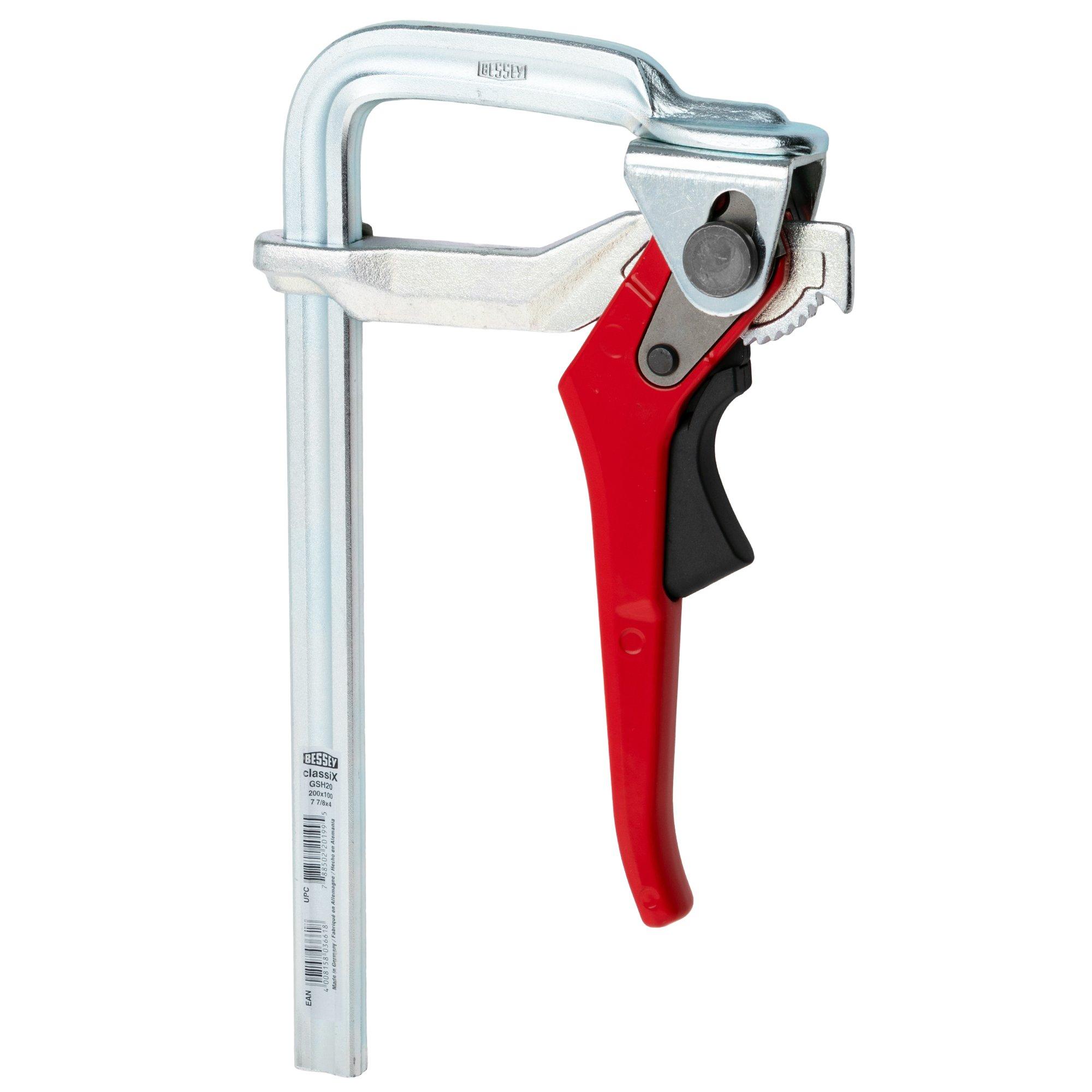 Bessey ClassiX GSH20, Schnellspannzwinge, 200/100 mm