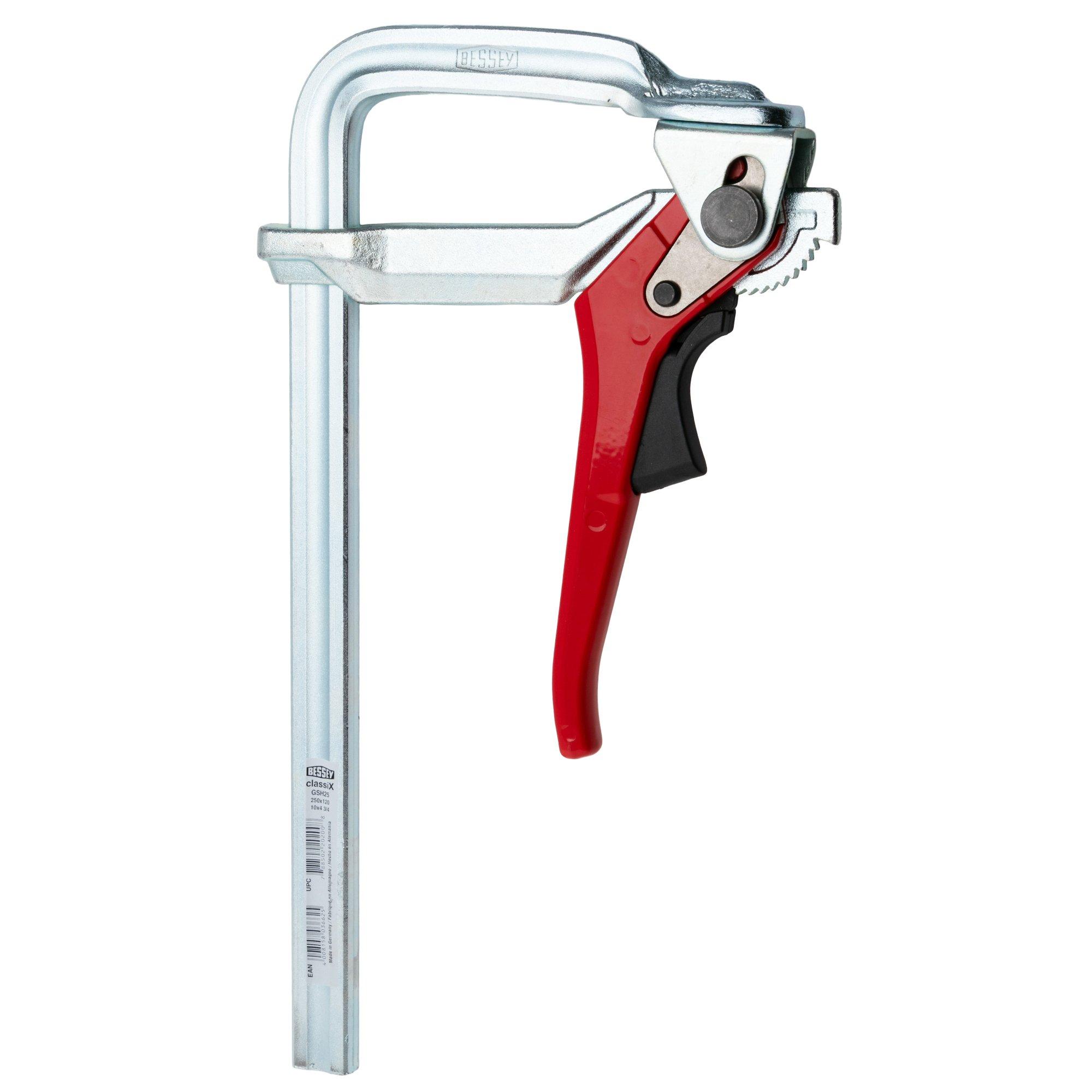 Bessey ClassiX GSH25, Schnellspannzwinge, 250/120 mm
